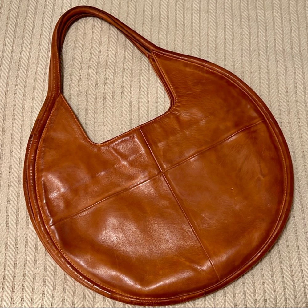 Leather Anthropologie boho bag